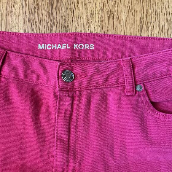 Women’s Michael Kors Pants - Size 12 Pink - Picture 2 of 6